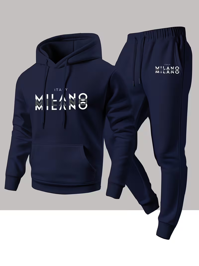 Winter Clothing Clearance - Heren Hot Selling Mode Letterprint Set