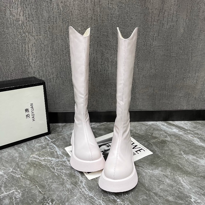 Winter Clothing Korea - Nieuwe eenvoudige effen kleur platform antislip