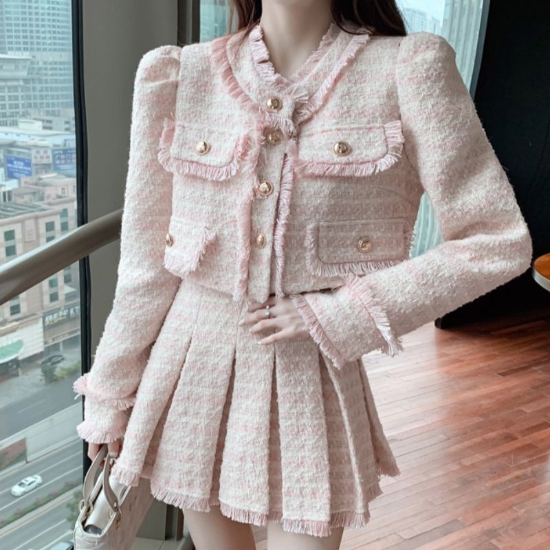 Clothing Style Winter - Dames Elegante Kwastje Y 2K Koreaanse