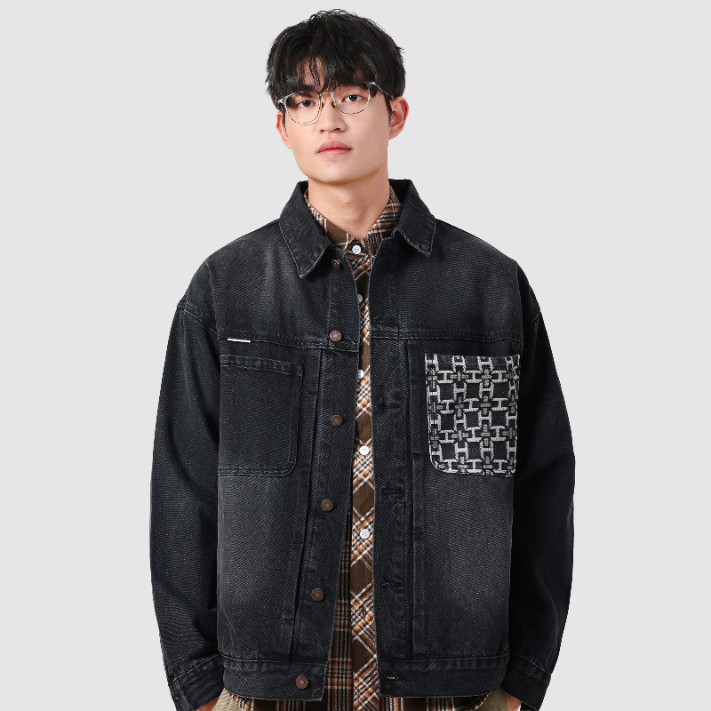 Winter Clothes Shop - Herfst losse denim jassen man vintage