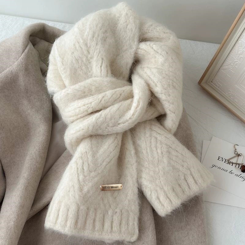 Winter Clothing Korea - Dames Wintersfeer Effen Kleur Eenvoudig Zacht