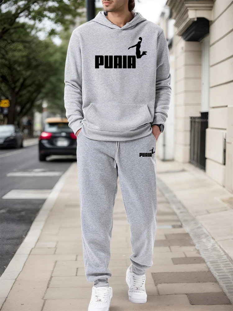 Winter Clothes - Heren Set/Hoodie/Broek 2026 Herfst Winter Casual