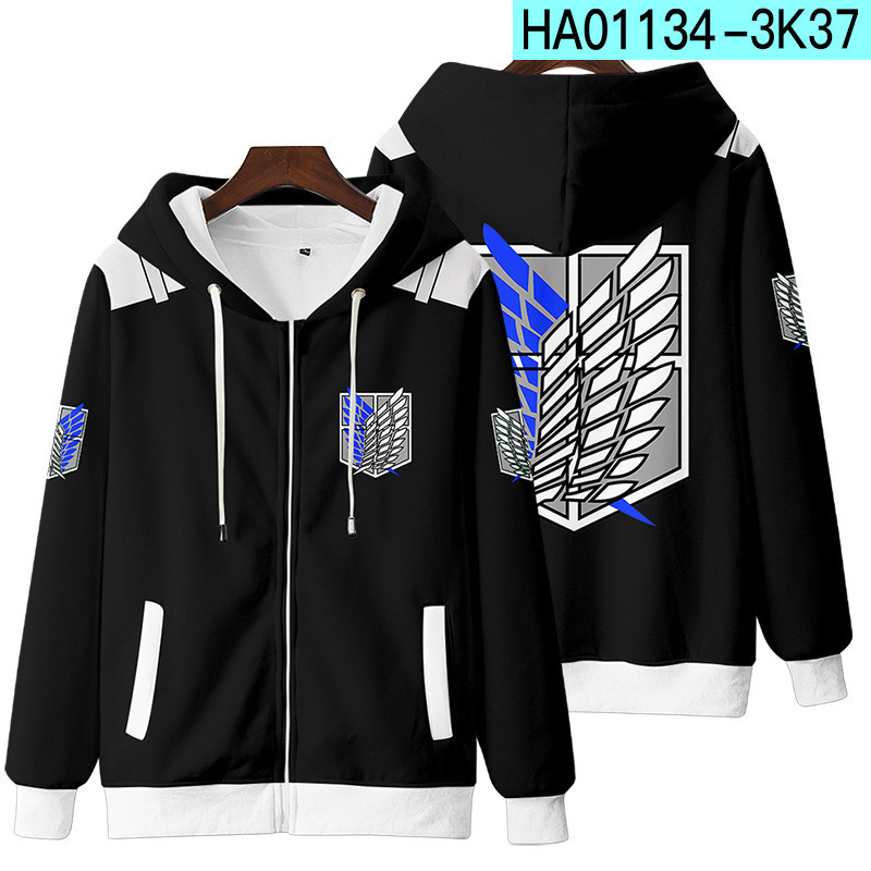 Winter Clothes Shop - Nieuwe Aanval Op Titan 3D Rits