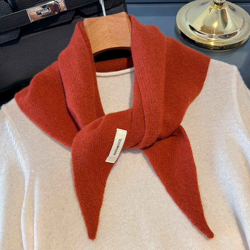 Winter Clothing Korea - 100% Wol Koreaanse Stijl Gebreide Driehoekige