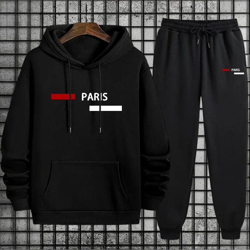 Winter Clothes - Heren trainingspak, casual hooded sweatshirts, outdoor