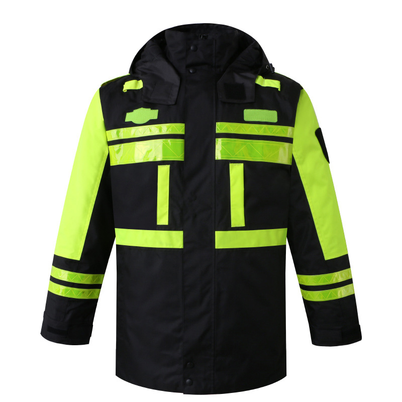 Winter Clothing Articles - Winter Hoge Zichtbaarheid Waterdichte Outdoor Jas