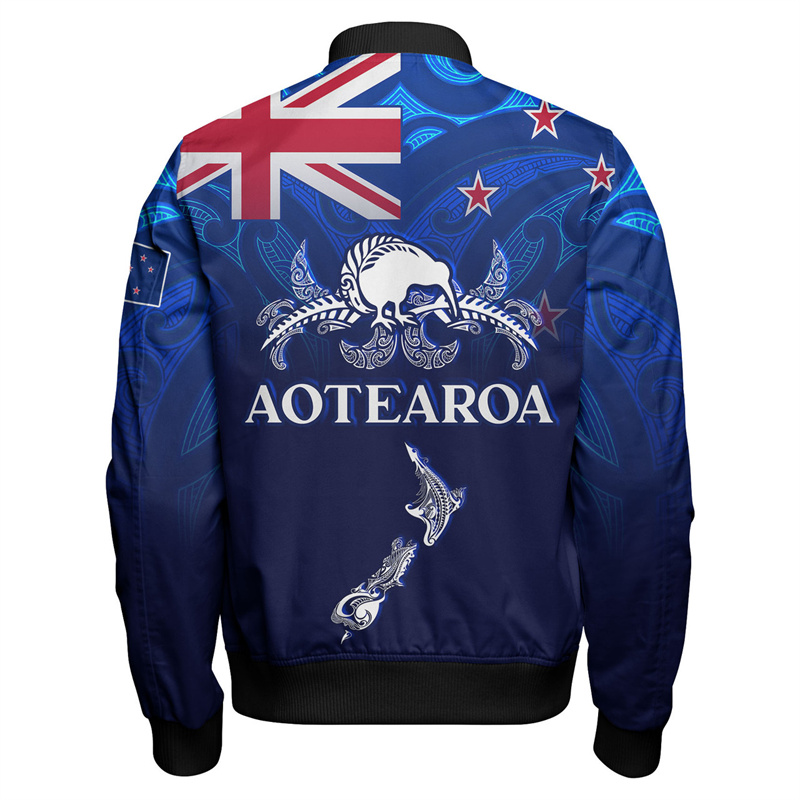 Winter Clothing New Zealand - Herfst Vintage 3d Print Nieuw-Zeeland Nationale