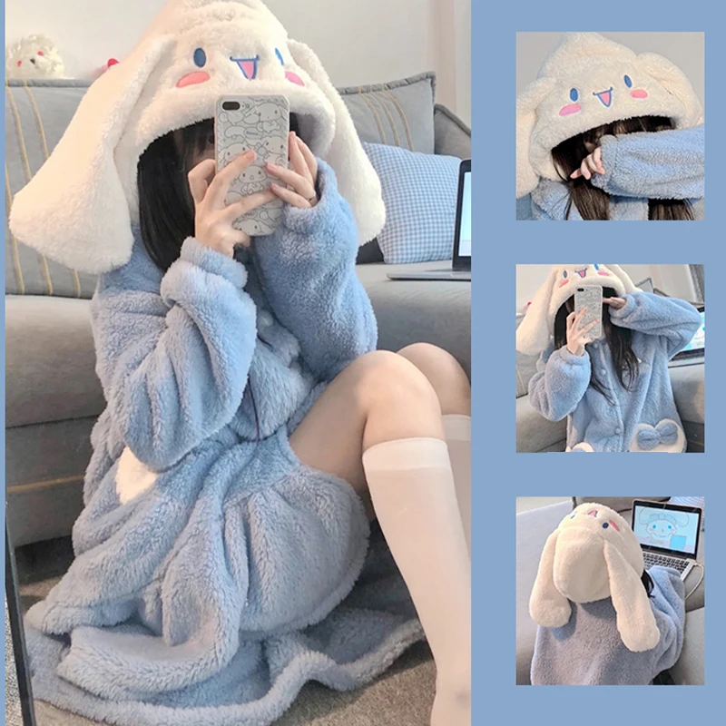 Winter Clothing Clearance - 2 Stuks Hello Kittys Pluche Pyjama