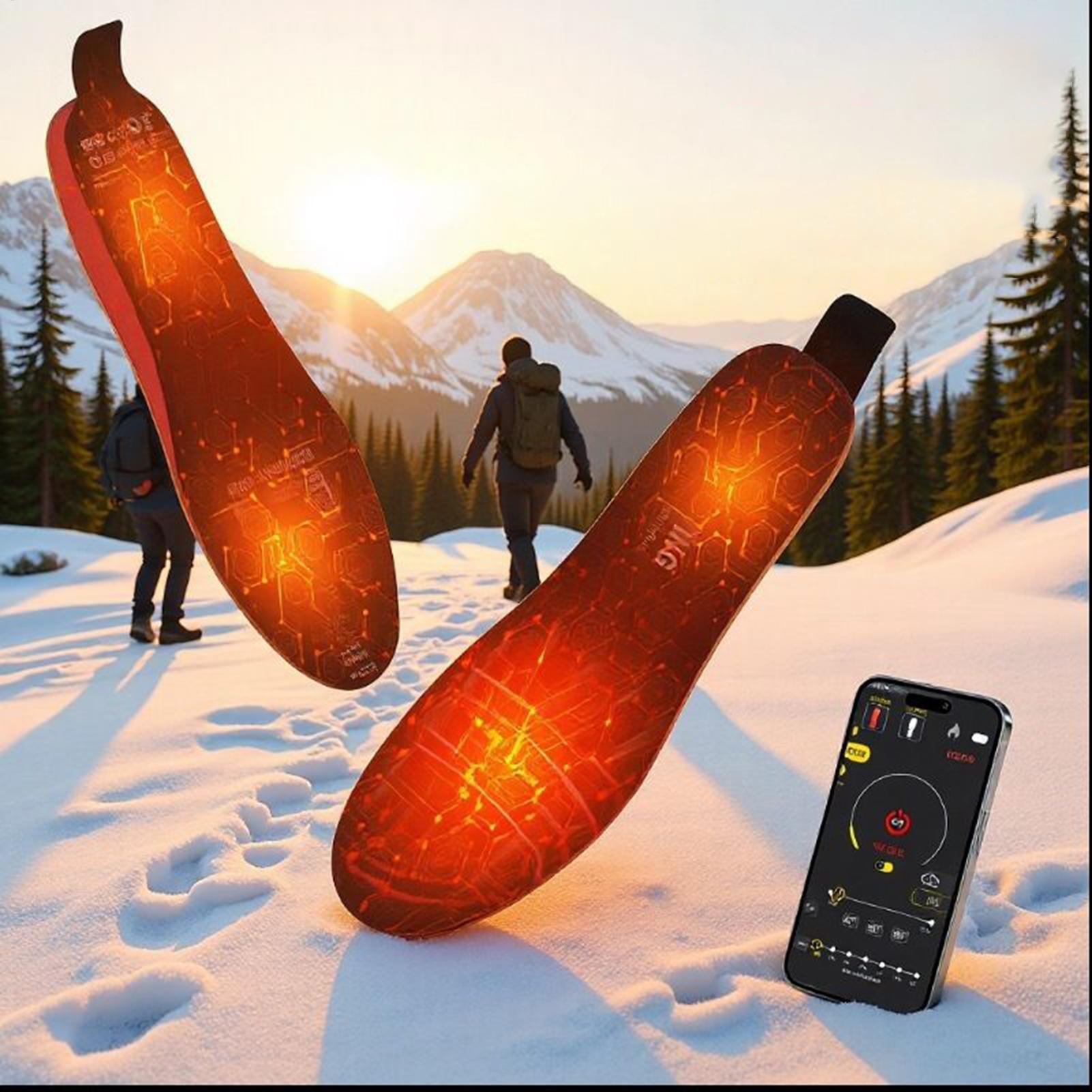4300 mAh verwarmde inlegzolen  - Heated Insole Rechargeable recensie en prijs