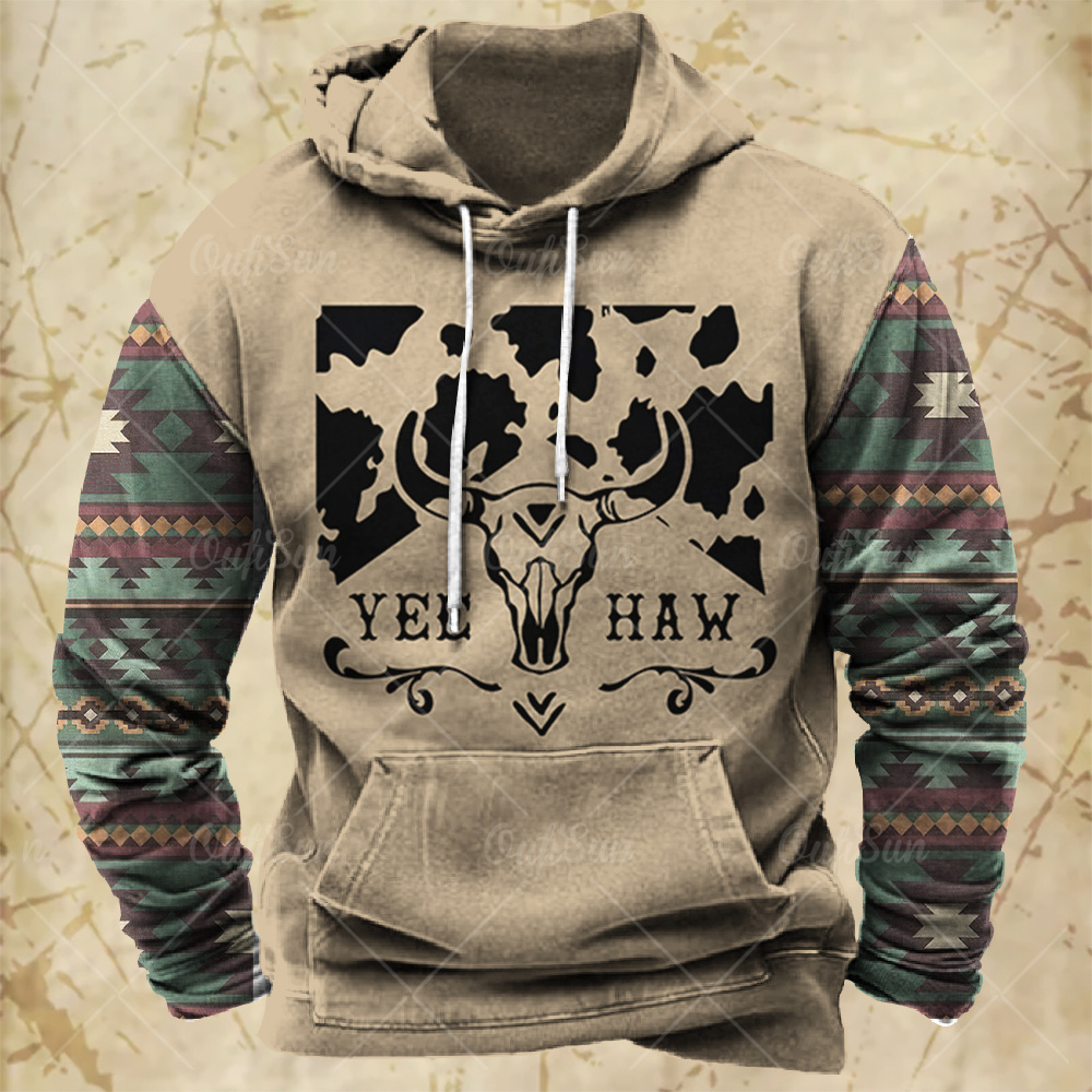 Heren sweatshirt met vintage p - Winter Clothes Shop recensie en prijs