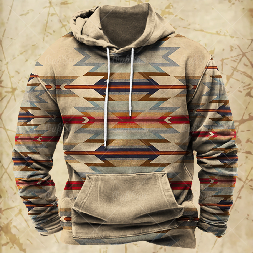 Heren sweatshirt met vintage p - Winter Clothes Shop recensie en prijs