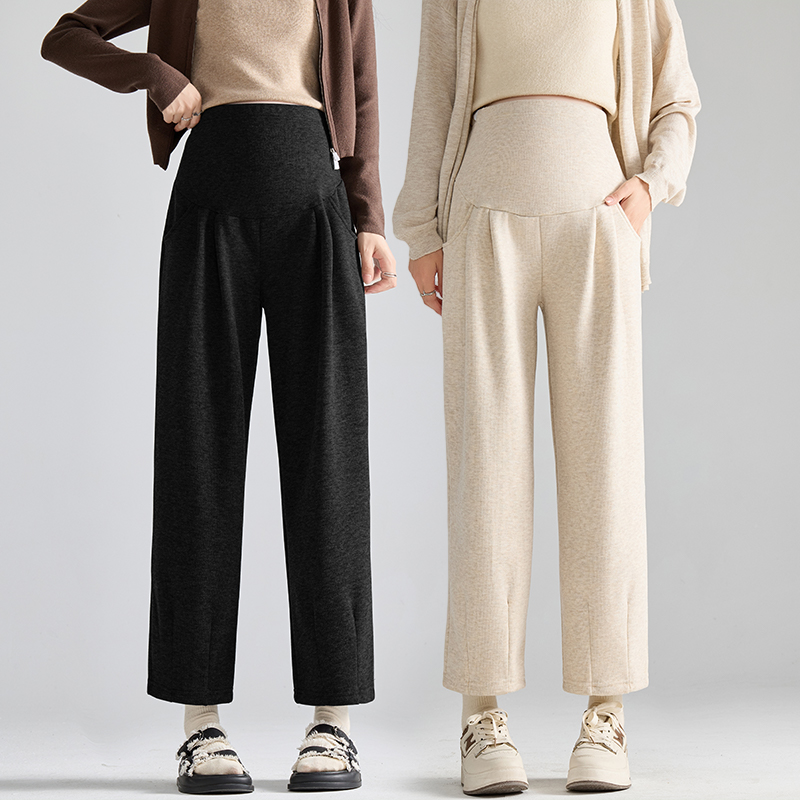 Nieuwe zwangere vrouwen buik w - Winter Clothing Colors recensie en prijs