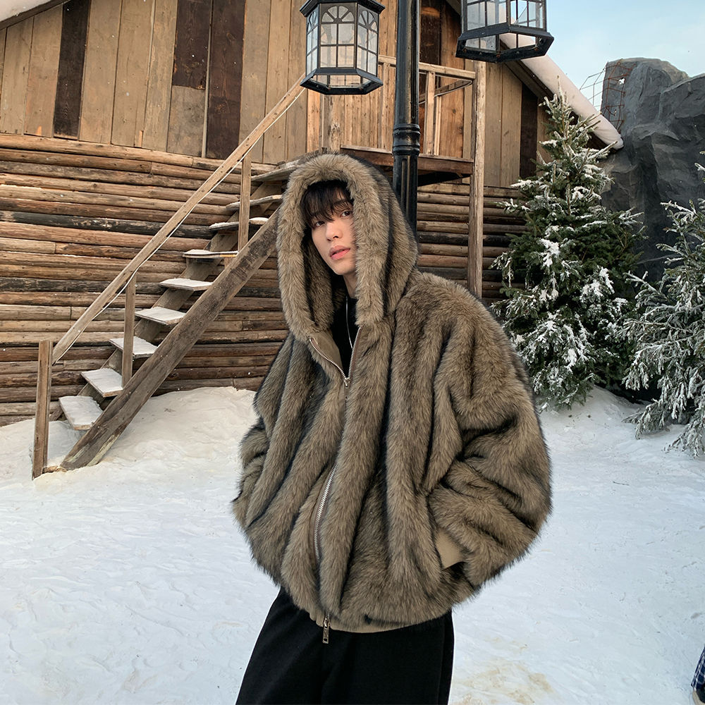 Mannen namaakbontjassen jassen - Winter Clothing Clearance recensie en prijs