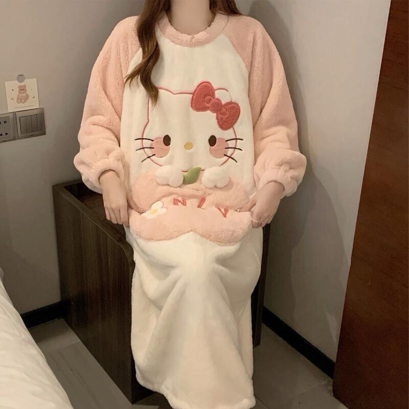 Winter Nachtjapon Hello Kitty  - Winter Clothes recensie en prijs