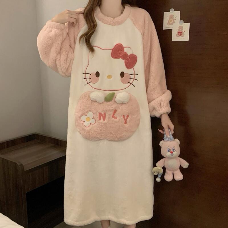 Winter Nachtjapon Hello Kitty  - Winter Clothes recensie en prijs
