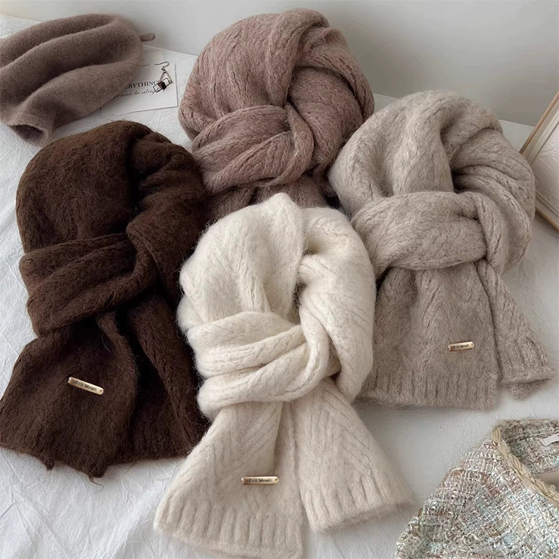Dames Wintersfeer Effen Kleur  - Winter Clothing Korea recensie en prijs
