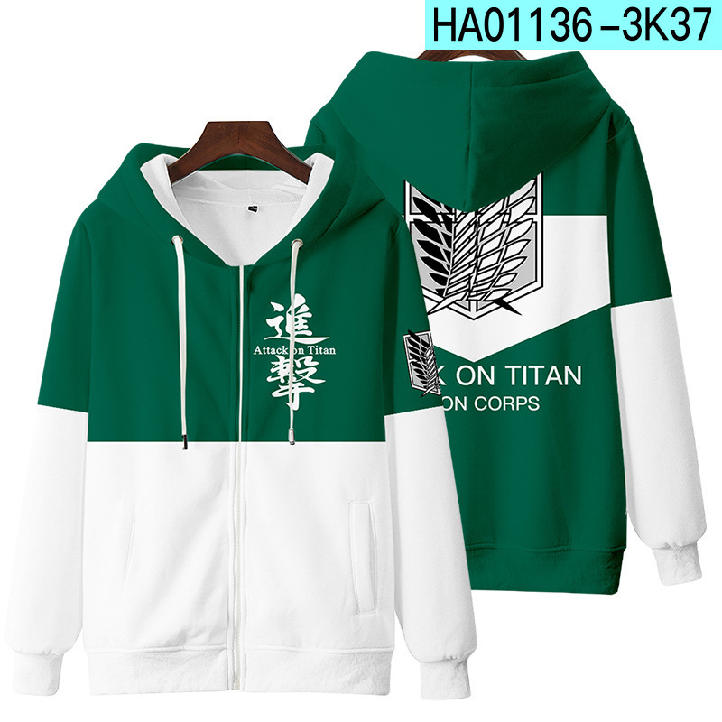 Nieuwe Aanval Op Titan 3D Rits - Winter Clothes Shop recensie en prijs