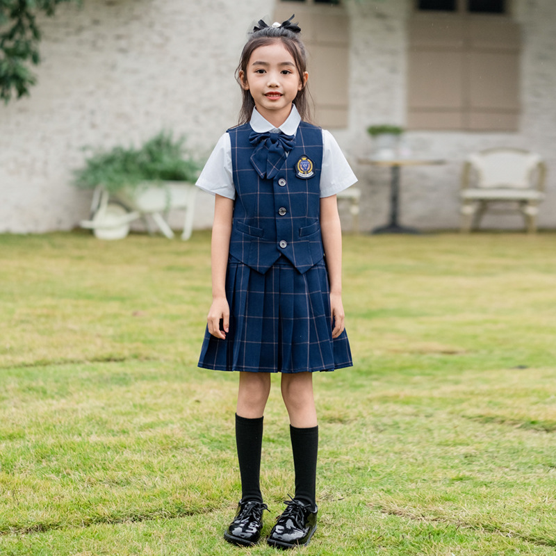 Kids Britse Plaid Vest Shirt P - Winter Clothing Korea recensie en prijs