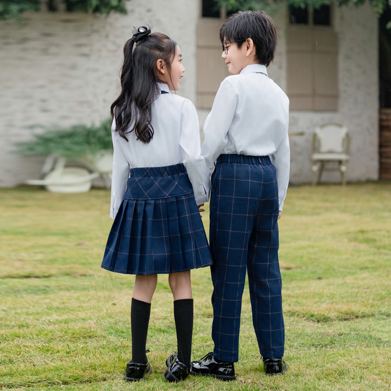 Kids Britse Plaid Vest Shirt P - Winter Clothing Korea recensie en prijs