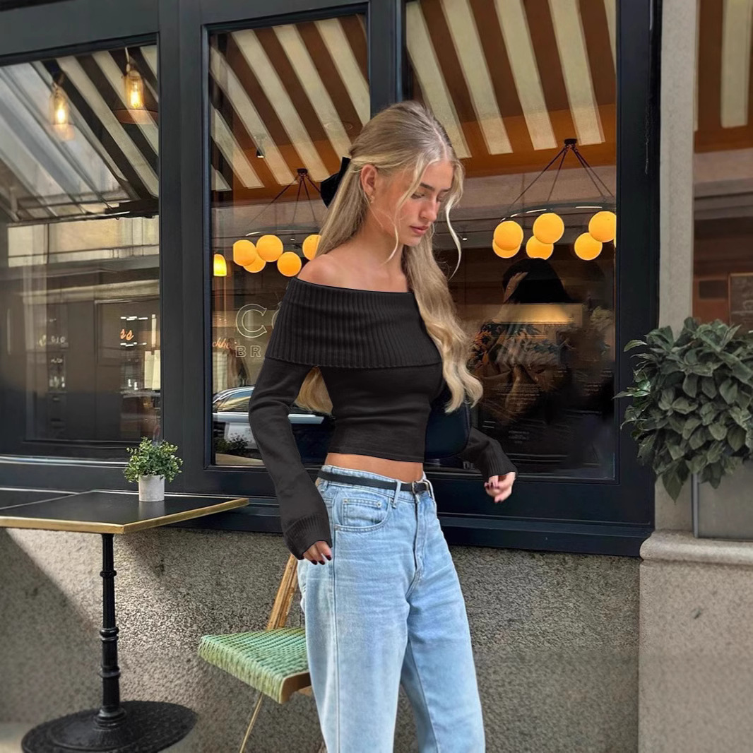 Street Fashion Off Shoulder To - Winter Clothes recensie en prijs