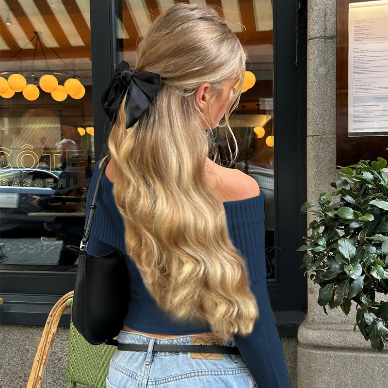 Street Fashion Off Shoulder To - Winter Clothes recensie en prijs