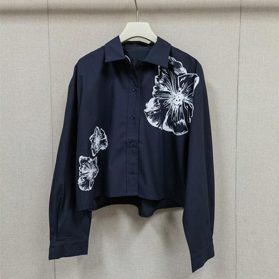 Romantische witte bloemenprint - Winter Clothing Korea recensie en prijs