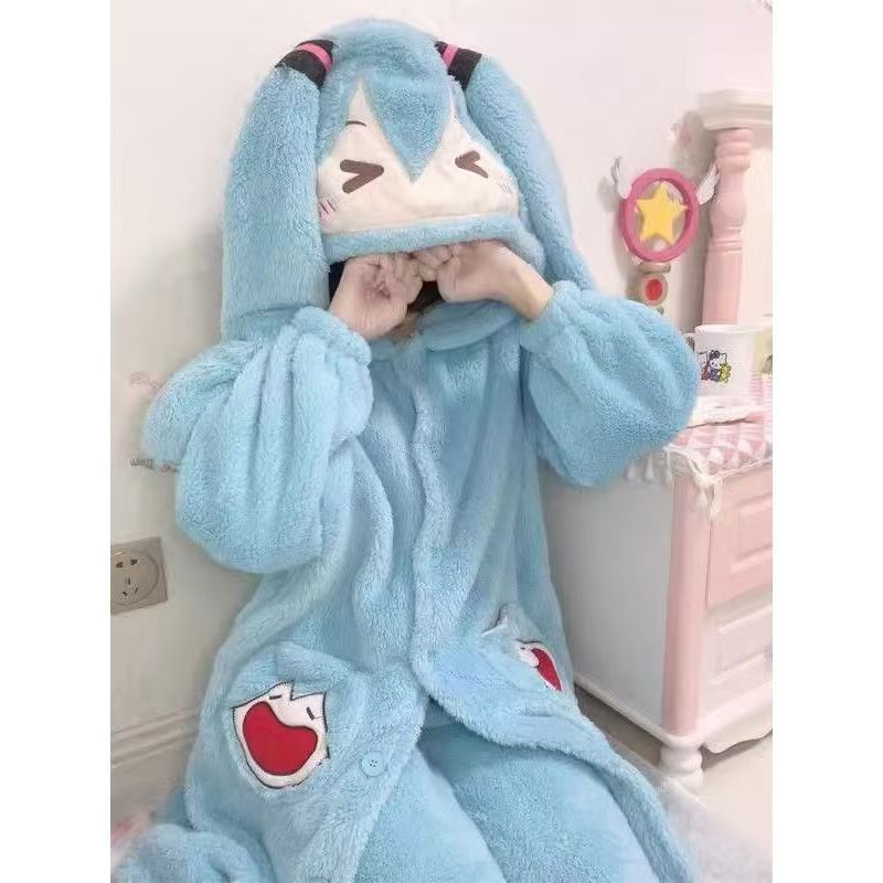 Miku Anime Pyjama's Schattige  - Winter Clothing Korea recensie en prijs