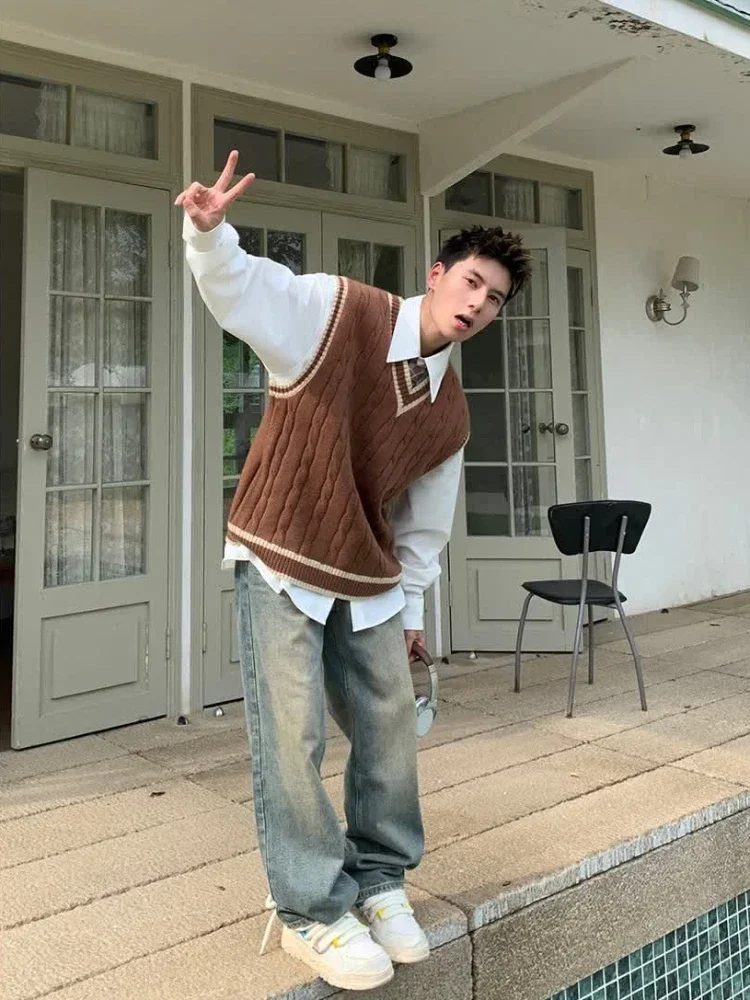 Man Kleding Vest V-hals Y2k Vi - Winter Clothes Shop recensie en prijs